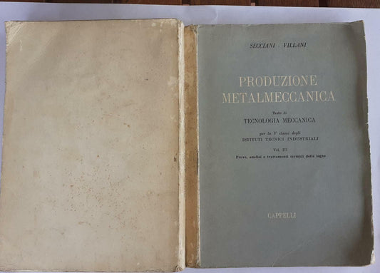 Produzione metalmeccanica - copertina