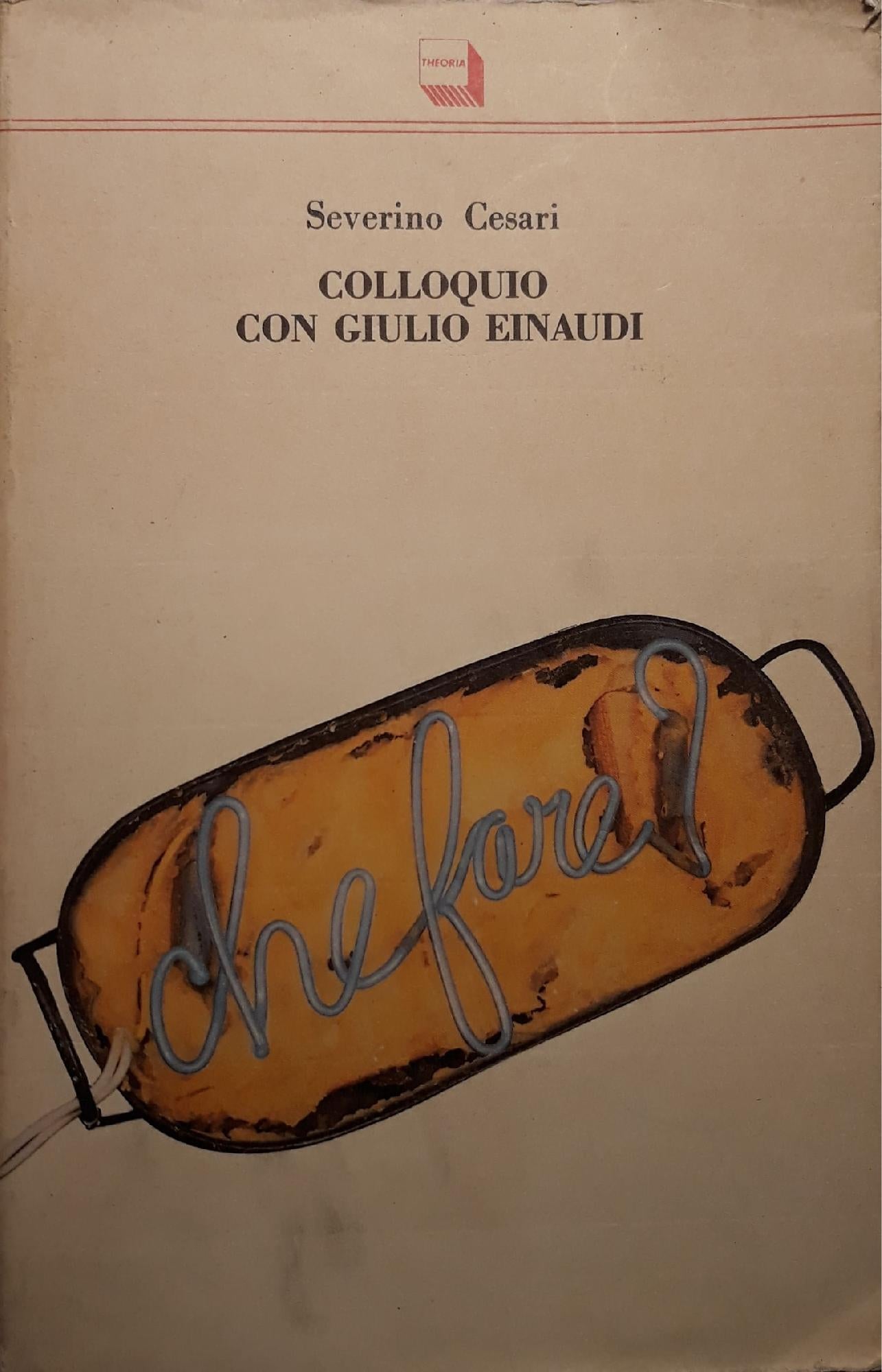 Colloquio con Giulio Einaudi - copertina