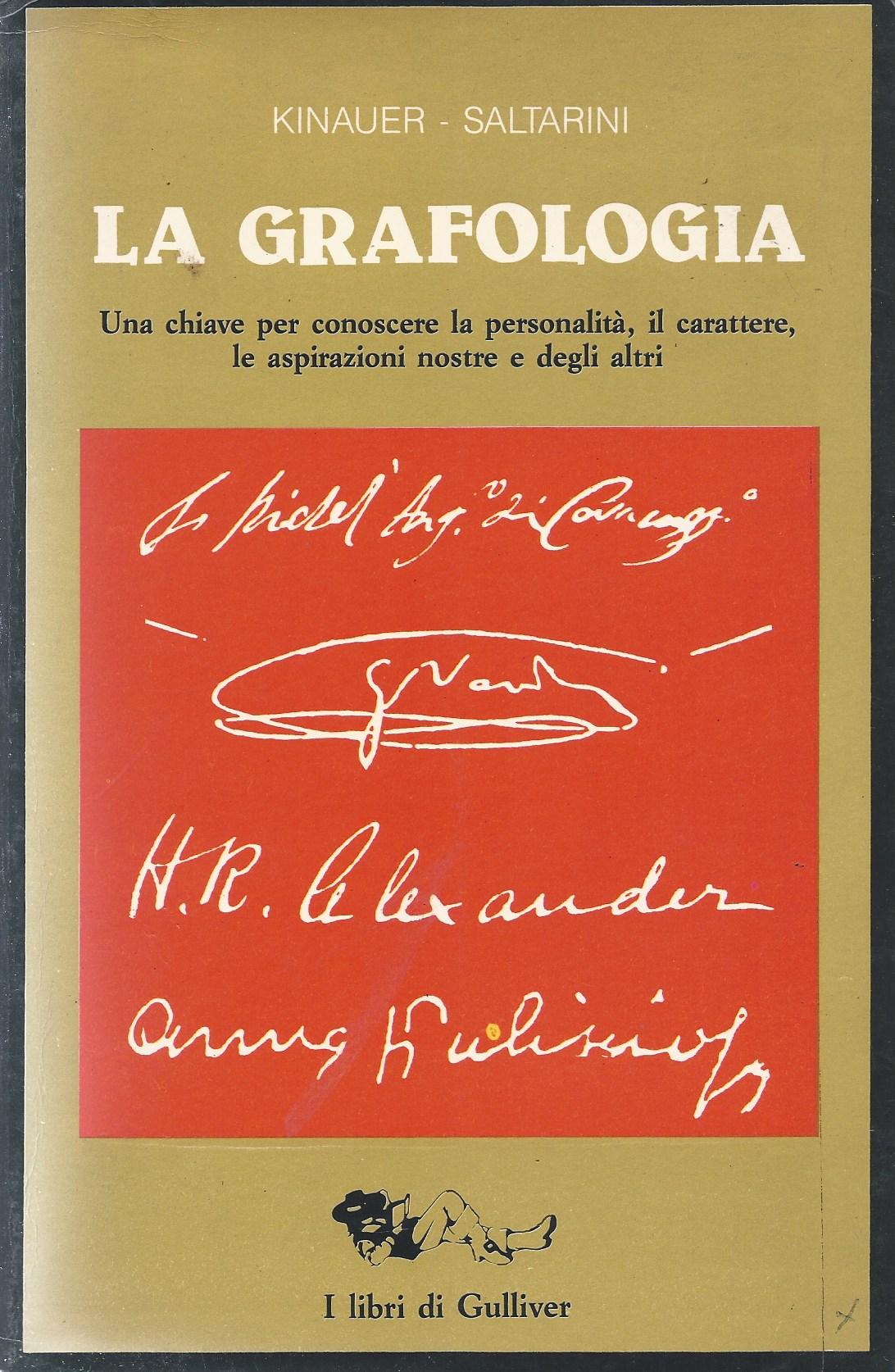 La grafologia - copertina