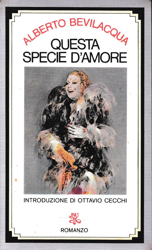 Questa Specie D'Amore - copertina