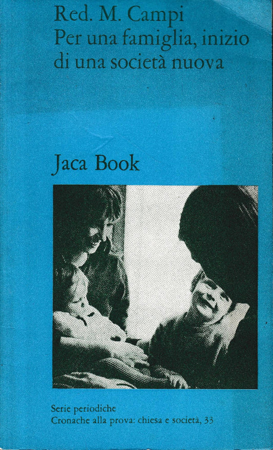 Per una famiglia, inizio di una società nuova - copertina