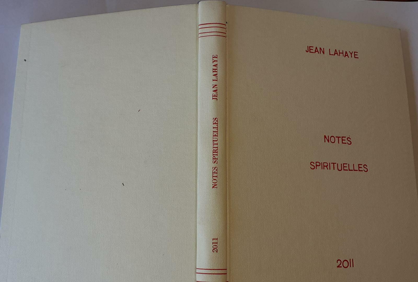 Notes Spirituelles - copertina