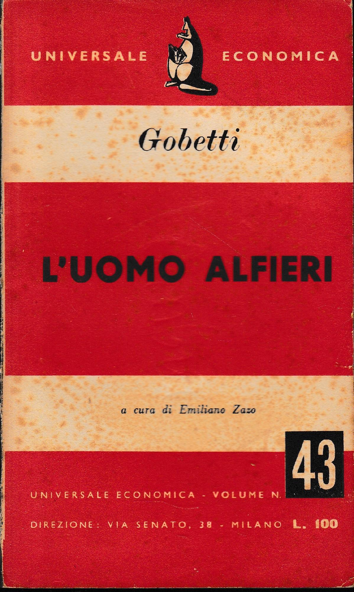 L'uomo Alfieri - copertina