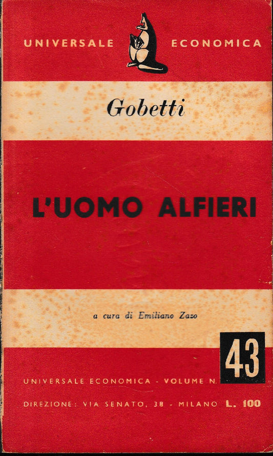 L'uomo Alfieri - copertina