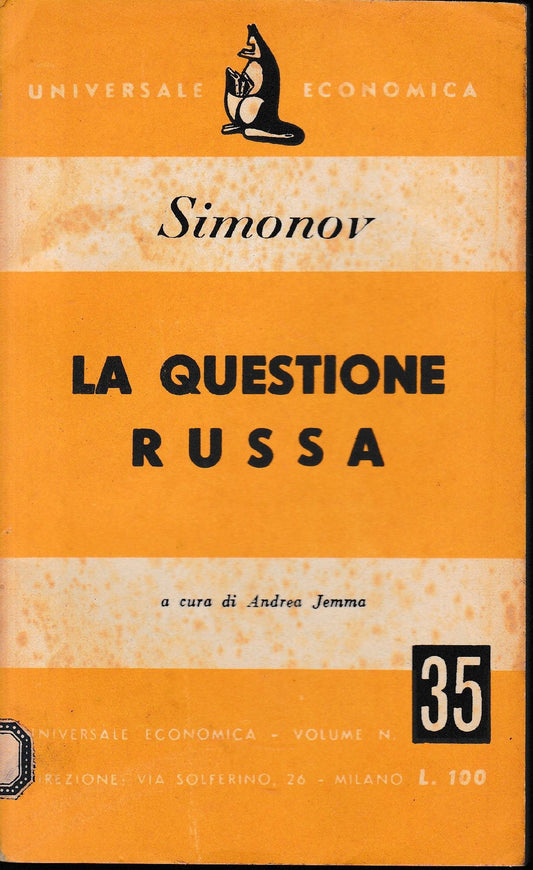 La questione russa - copertina