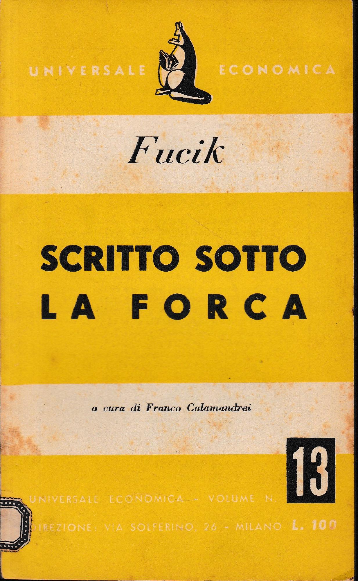 Scritto sotto la forca - copertina