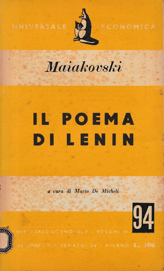 Il poema di Lenin - copertina