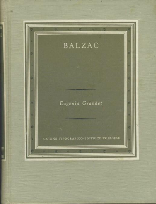 Eugenia Grandet - copertina