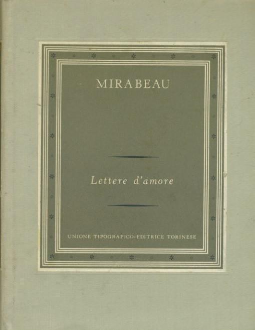 Lettere d'amore - copertina