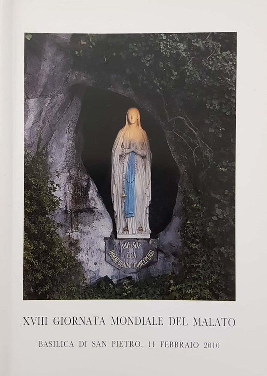 XVIII Giornata mondiale del malato, 11 febbraio 2010 - copertina
