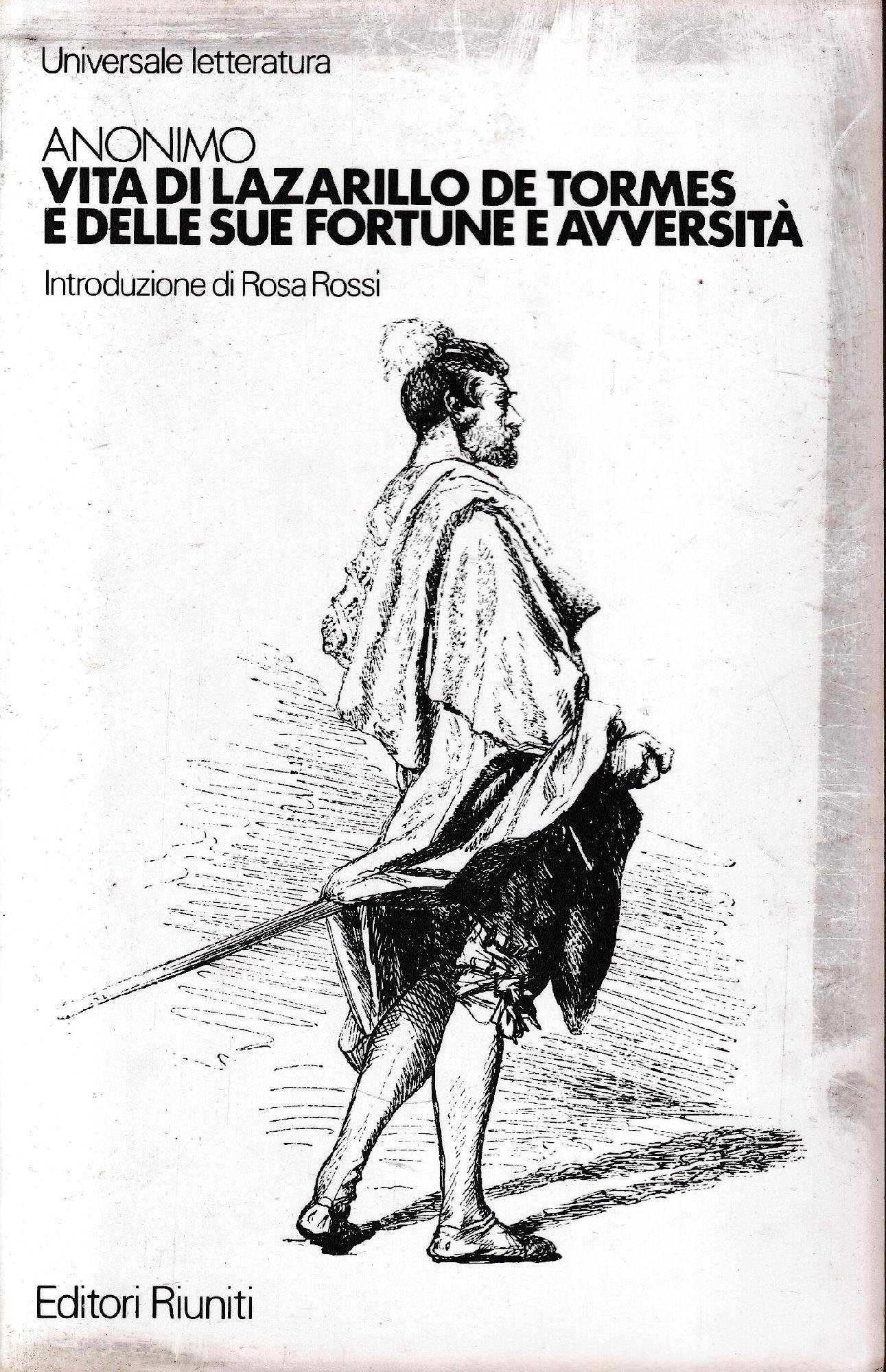 Vita di Lazarillo De Tormes e delle sue fortune e avversità - copertina