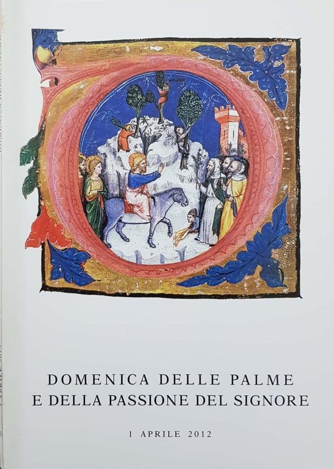 Domenica delle Palme e della passione del Signore 2012 - copertina