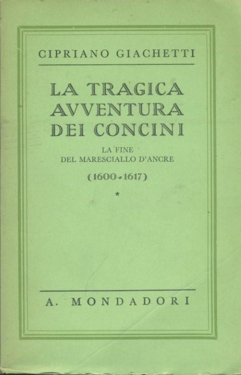 La tragica avventura dei concini - copertina