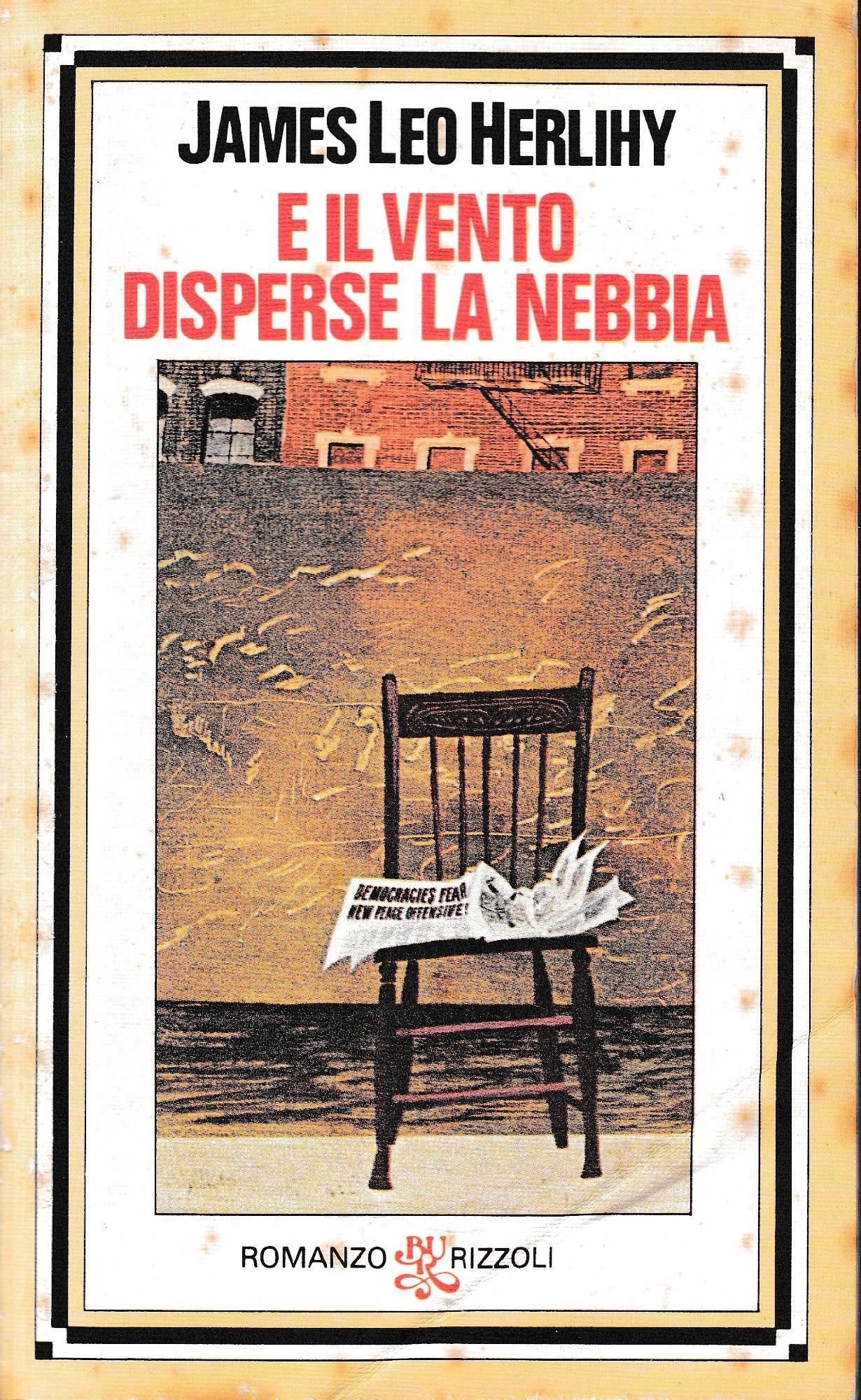 E il vento disperse la nebbia - copertina