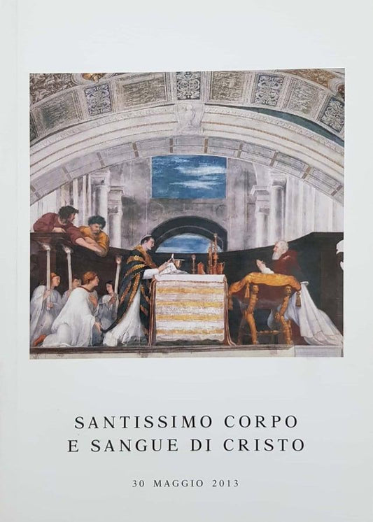 Santissimo corpo e sangue di Cristo - copertina