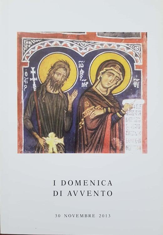 I Domenica di Avvento - copertina