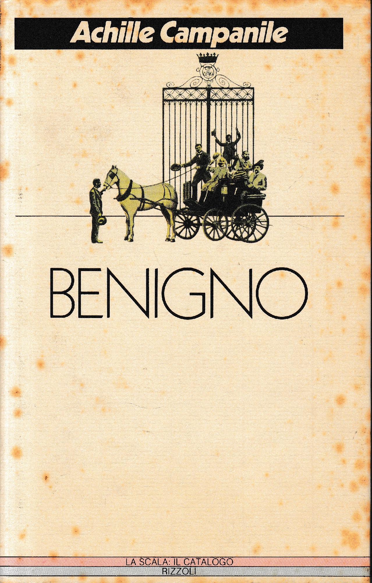 Benigno - copertina