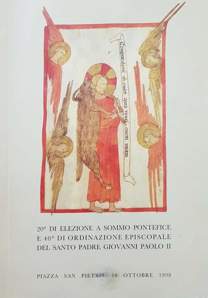 20° di elezione a sommo Pontefice e 40° di ordinazione episcopale del Santo Padre Giovanni Paolo II - copertina