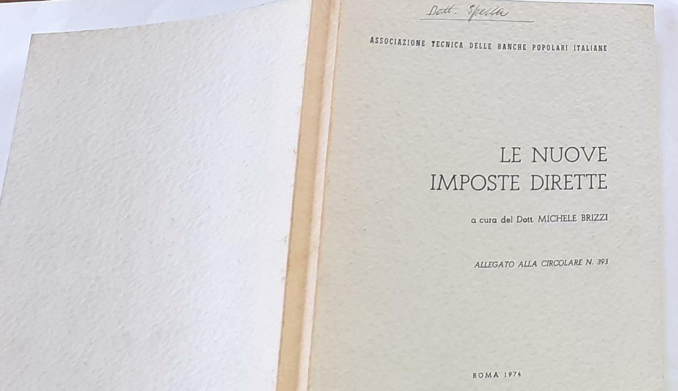Le nuove imposte dirette - copertina