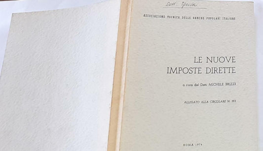 Le nuove imposte dirette - copertina