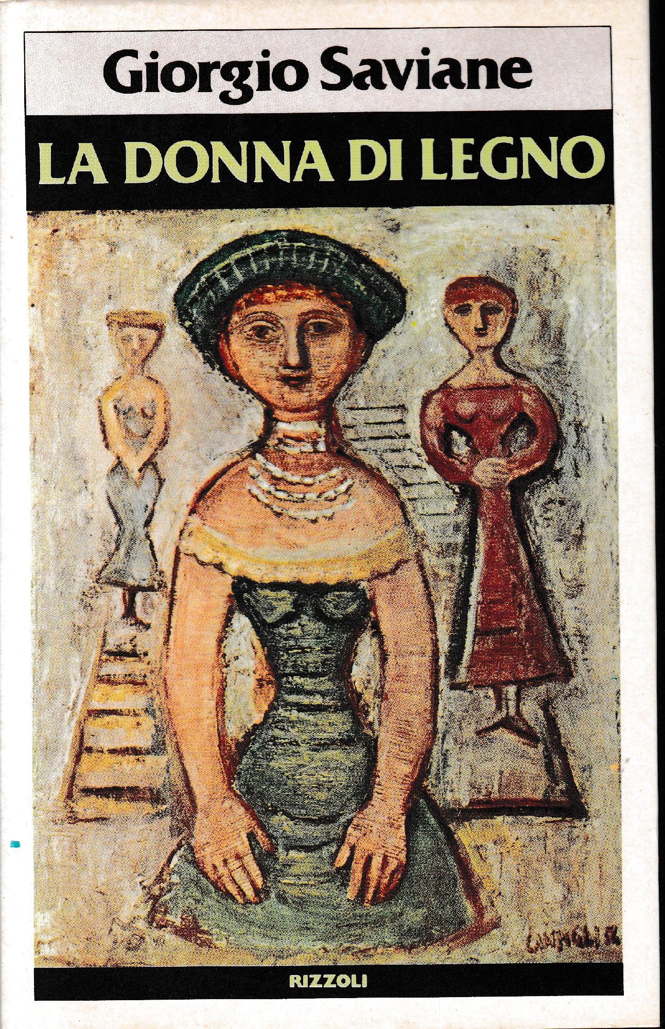 La donna di legno - copertina