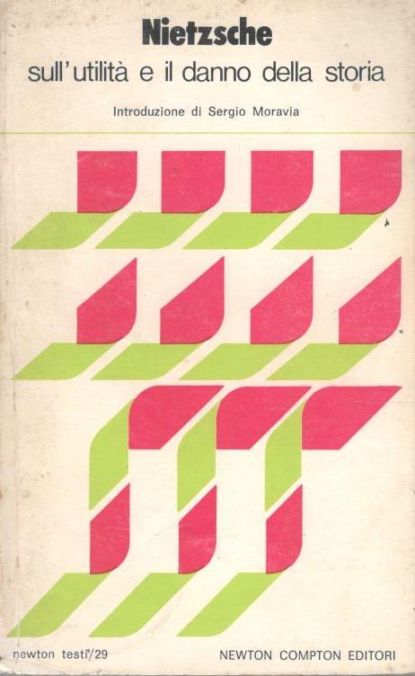 Sull'utilità e il danno della storia - copertina