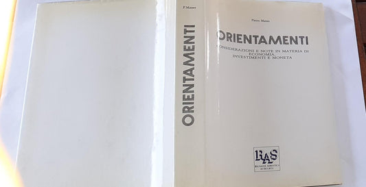 Orientamenti considerazioni e note in materia di economia, investimenti e moneta - copertina