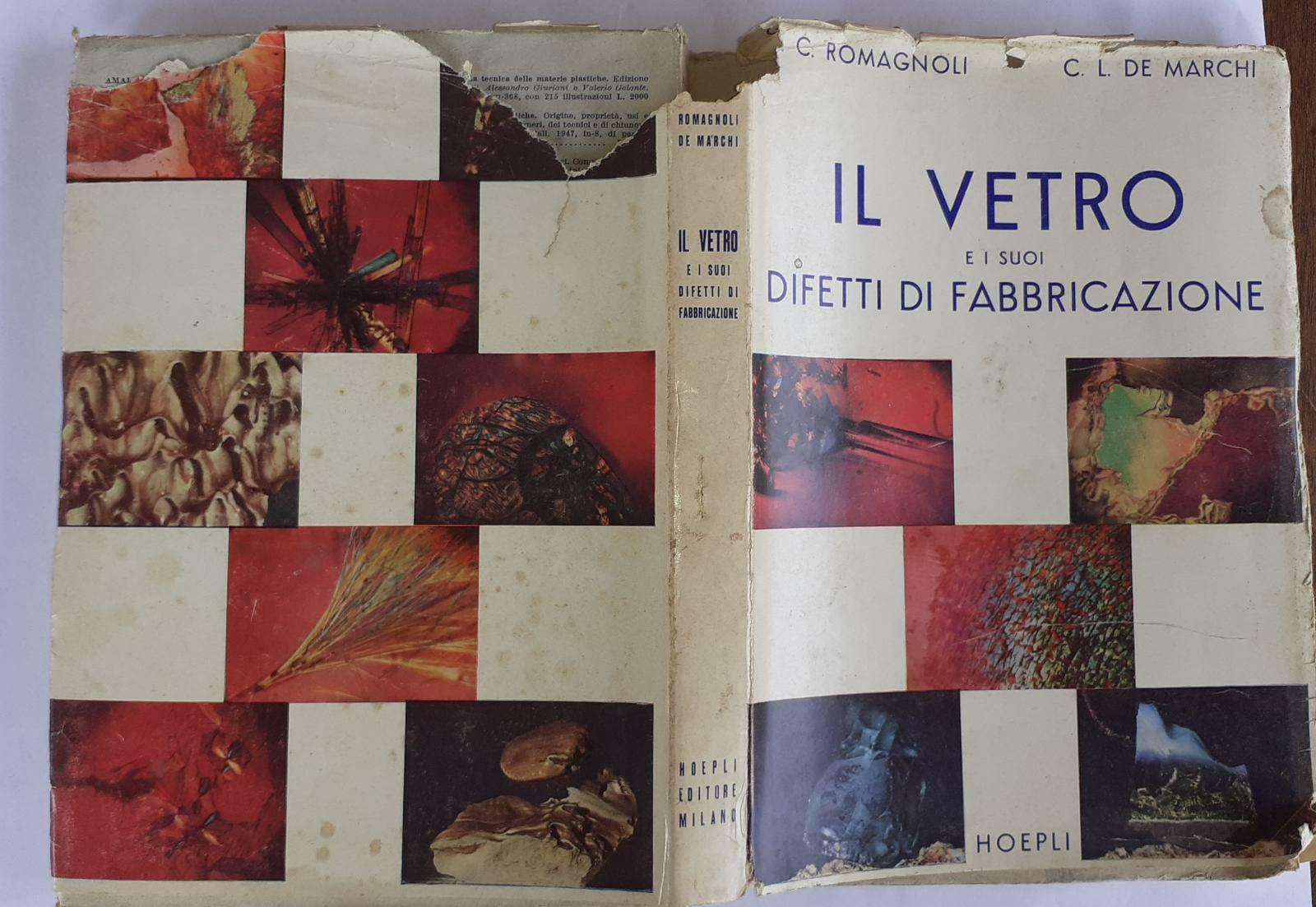 Il vetro e i suoi difetti di fabbricazione - copertina
