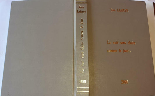 La nuit sera claire comme le jour.. - copertina