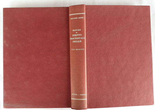 Manuale di diritto processuale penale - copertina