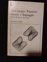 Società e linguaggio - copertina