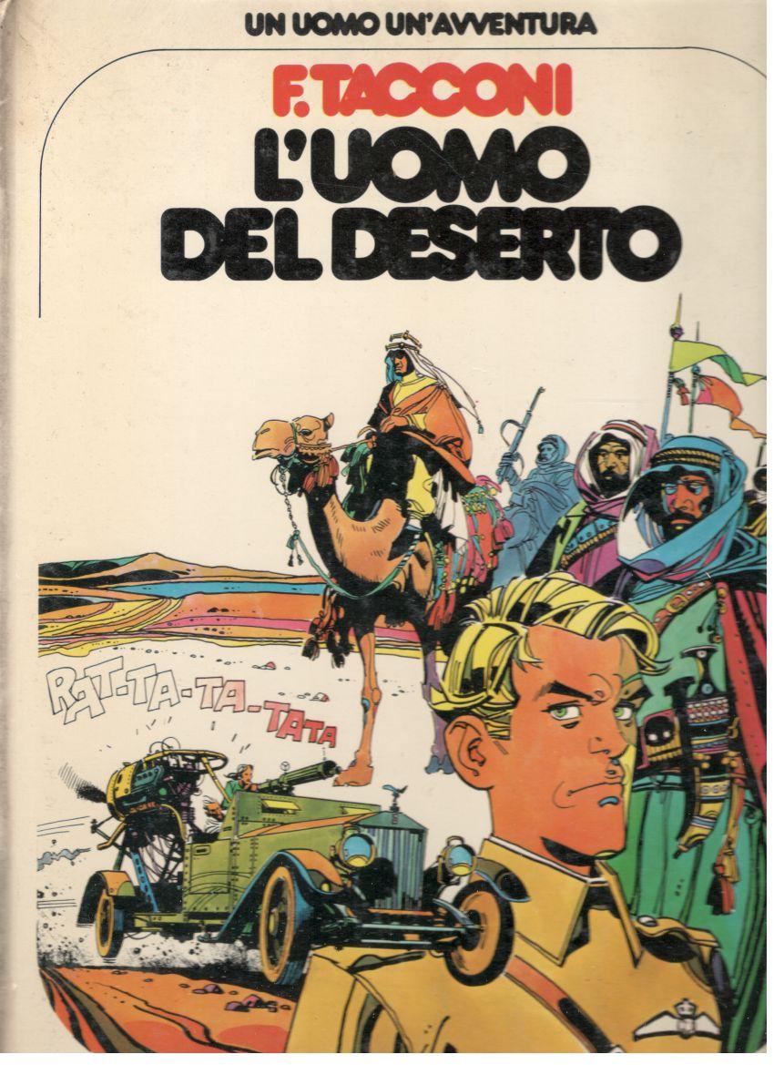 L'uomo del deserto - copertina