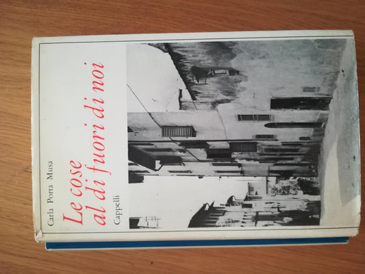 Le cose al di fuori di noi - copertina