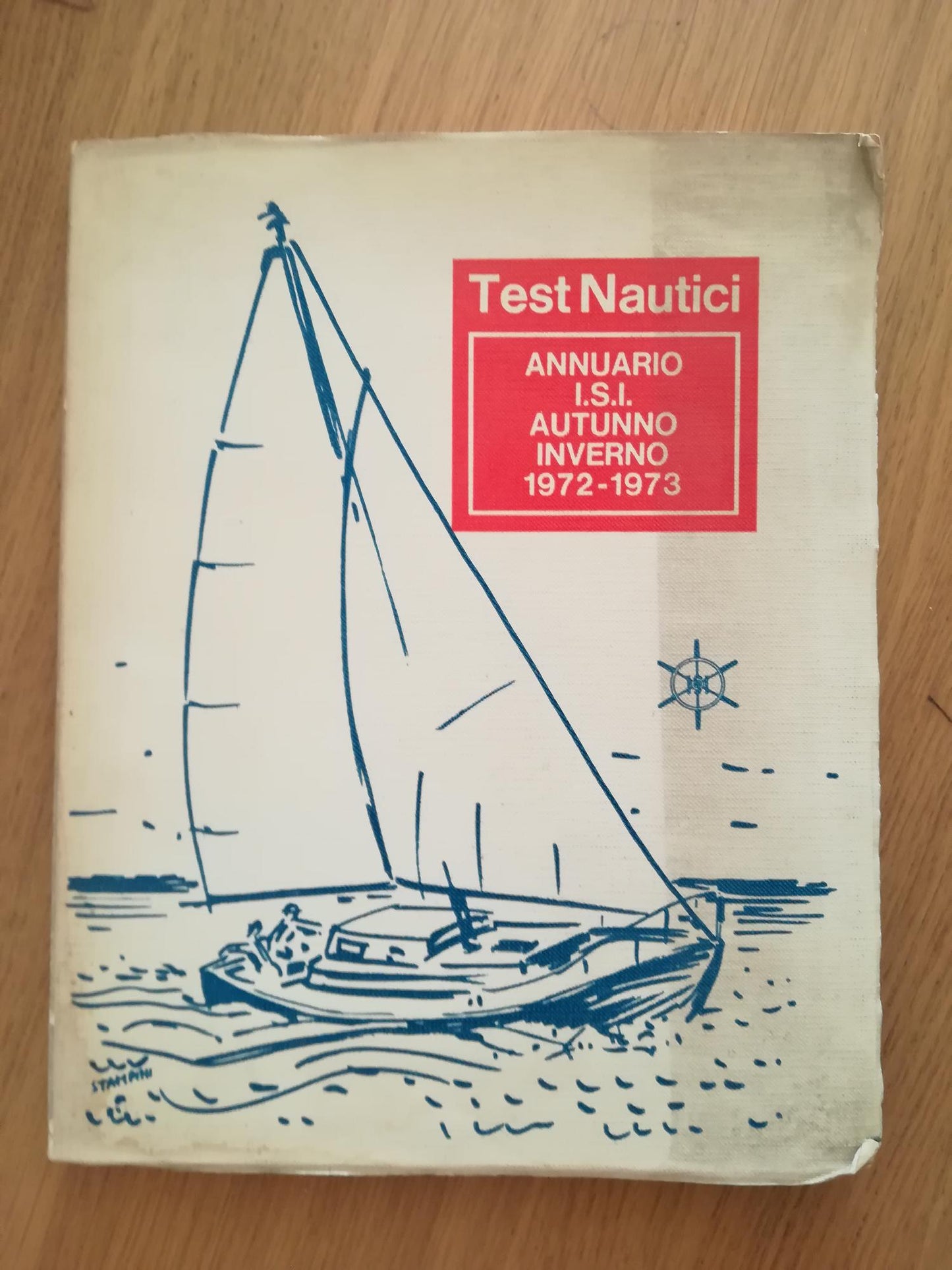 Test Nautici annuario I.S. I. Autunno inverno 1972 - 1973 - copertina