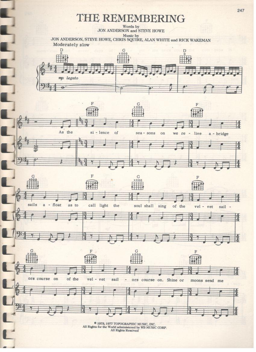 The remembering - copertina