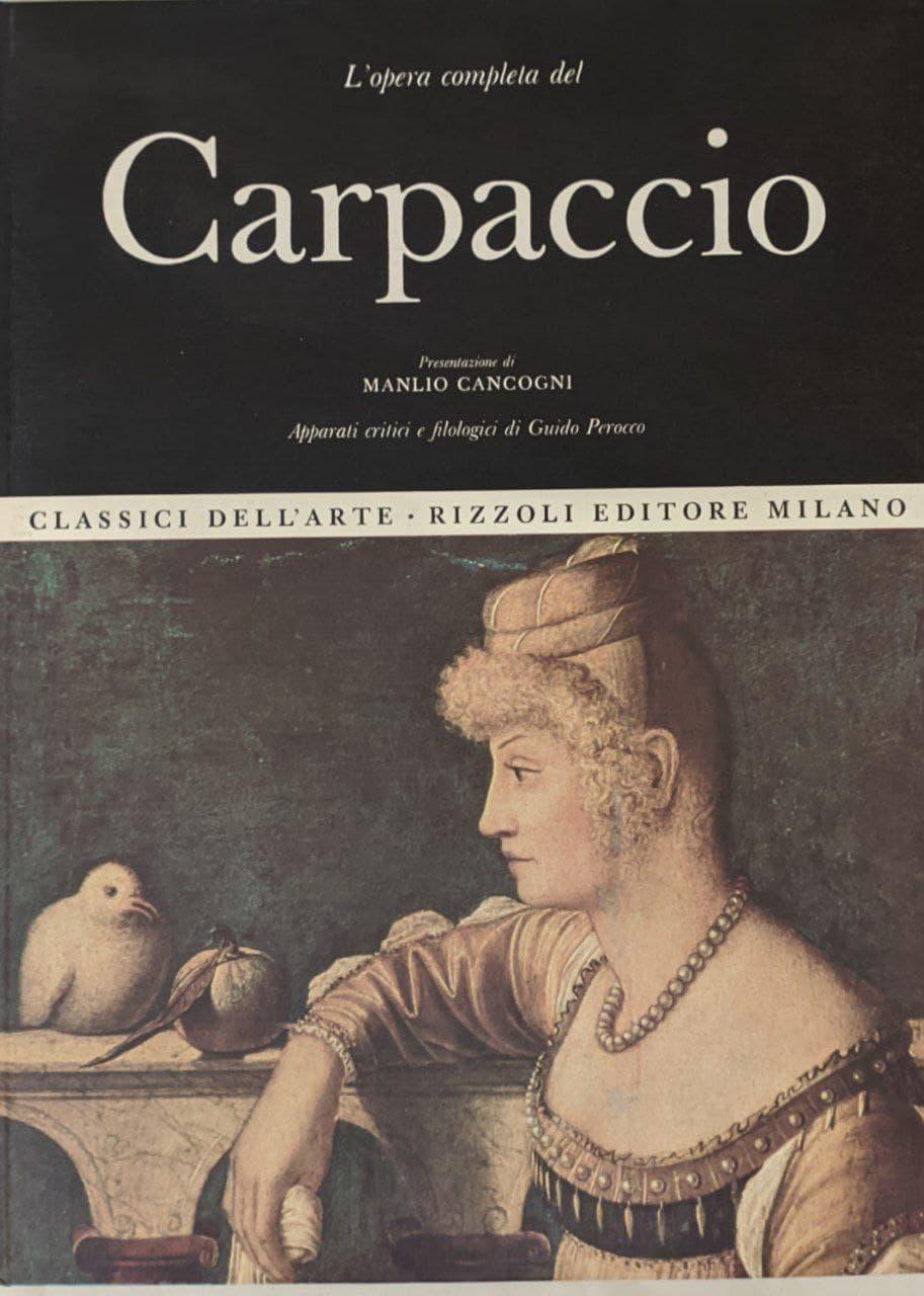 L'opera completa del Carpaccio - copertina