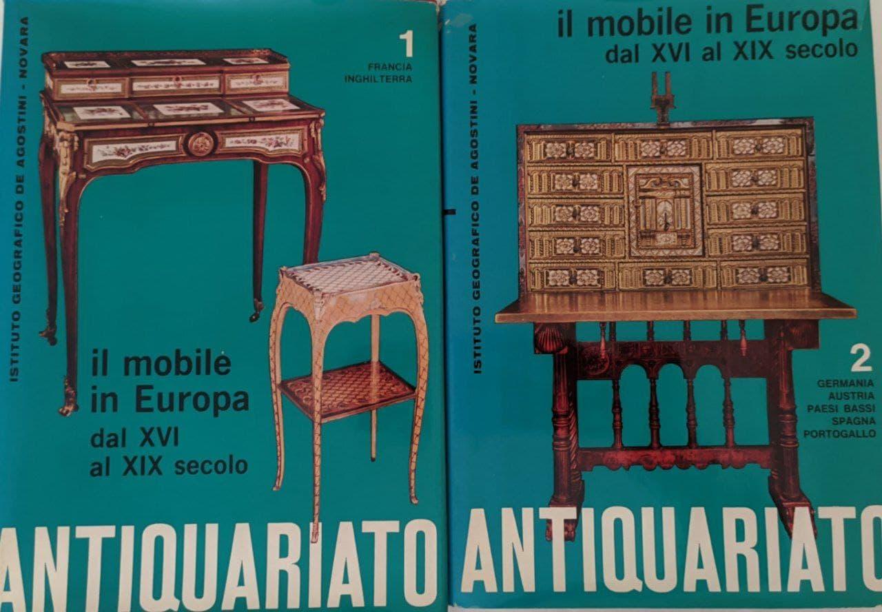 Il mobile in Europa dal XVI al XIX secolo (Volumi 1 & 2) - copertina
