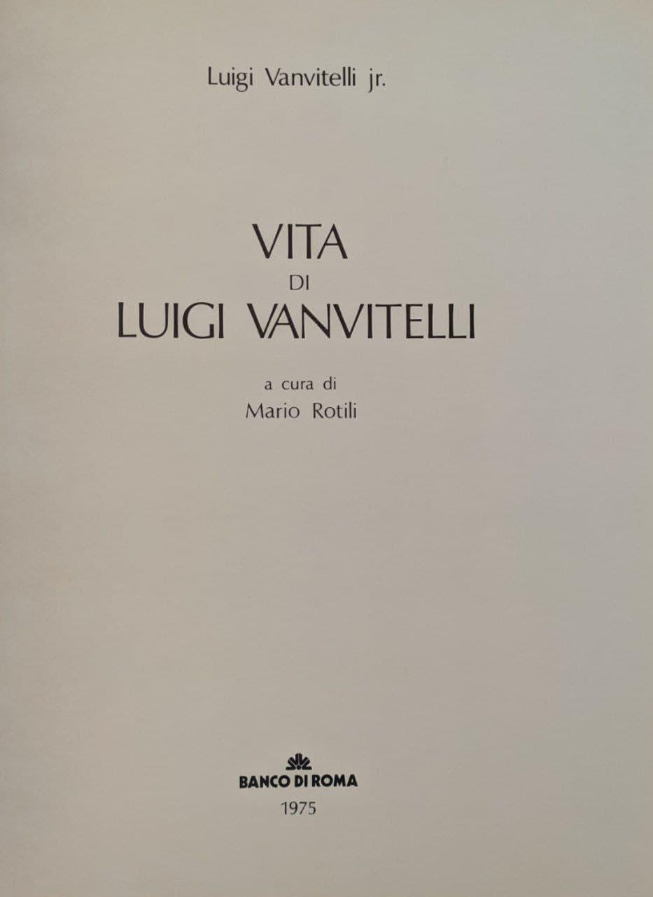 Vita di Lugi Vanvitelli - copertina