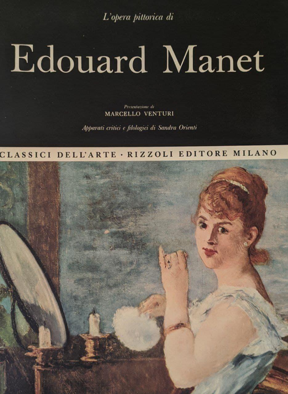 L'opera pittorica di Edouard Manet - copertina
