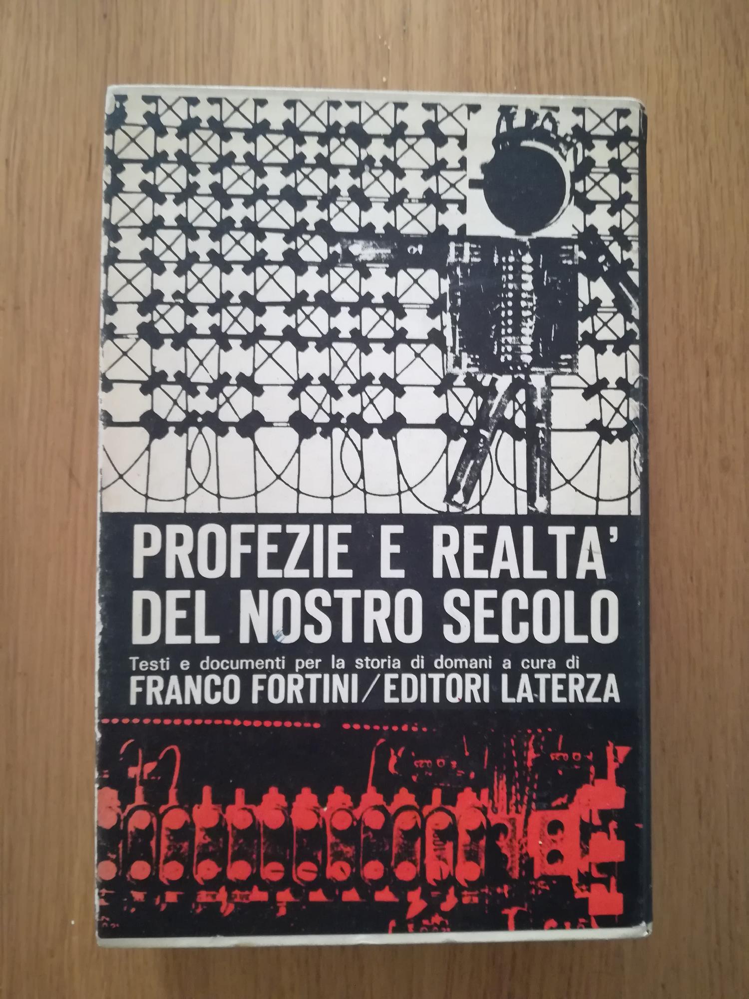 Profezie e realtà del nostro secolo - copertina