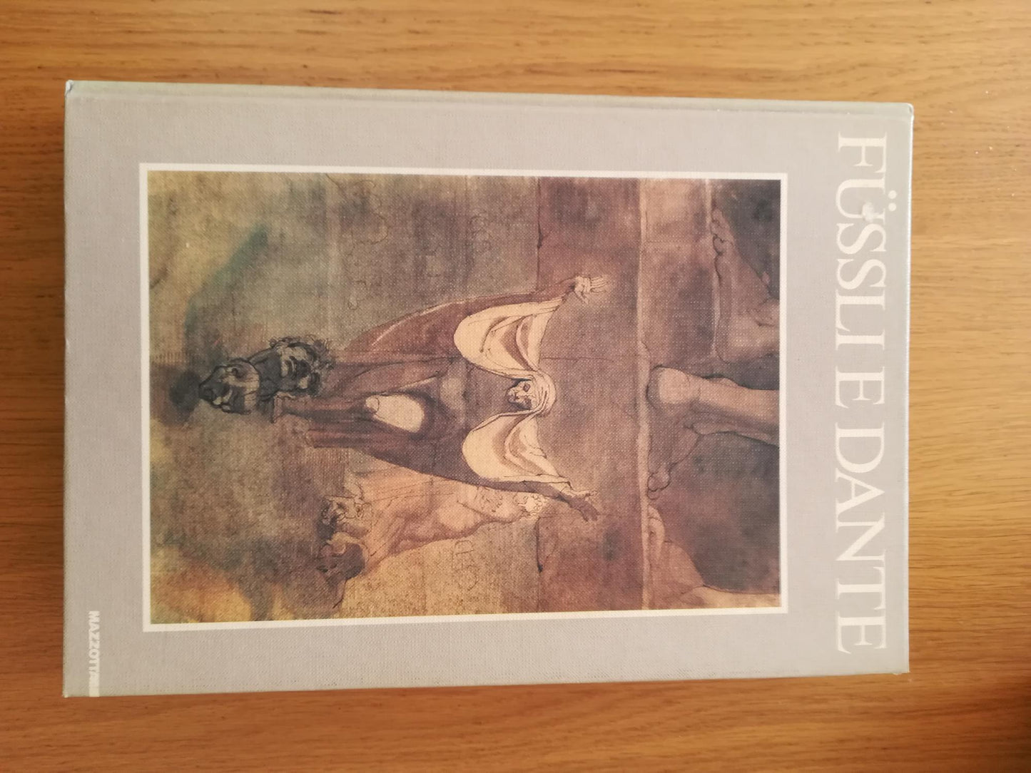 Füssli e Dante. Catalogo della mostra (Torre De\' Passeri, 1985; Milano, 1986). Ediz. illustrata - copertina