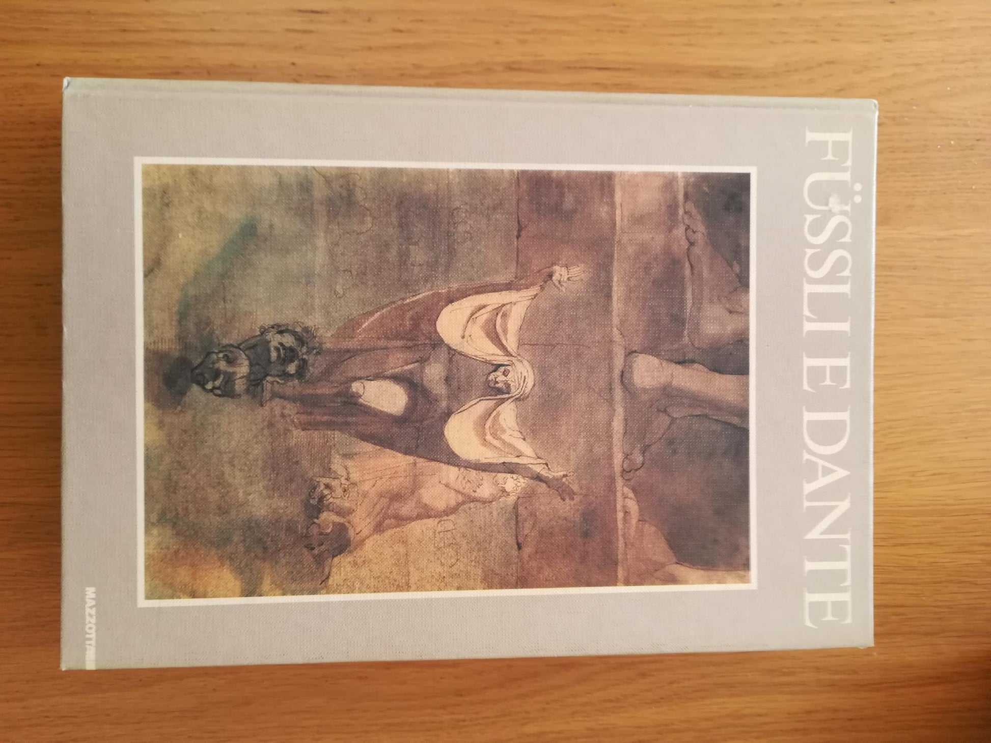 Füssli e Dante. Catalogo della mostra (Torre De\' Passeri, 1985; Milano, 1986). Ediz. illustrata - copertina