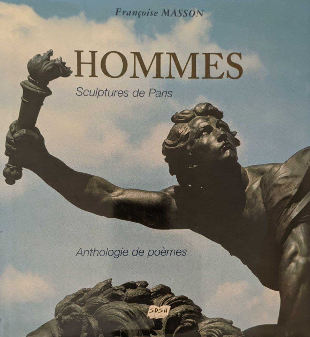 Hommes. Sculptures de Paris. Anthologie de poèmes - copertina