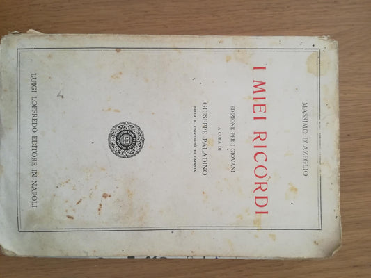 I miei ricordi - copertina