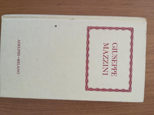 Giuseppe Mazzini - copertina