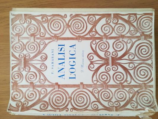 Analisi logica - copertina