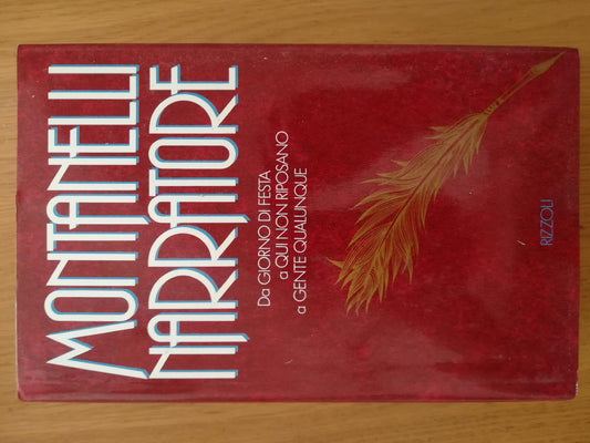 Montanelli narrator - copertina