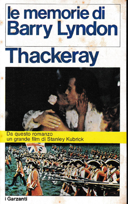 Le memorie di Barry Lyndon - copertina