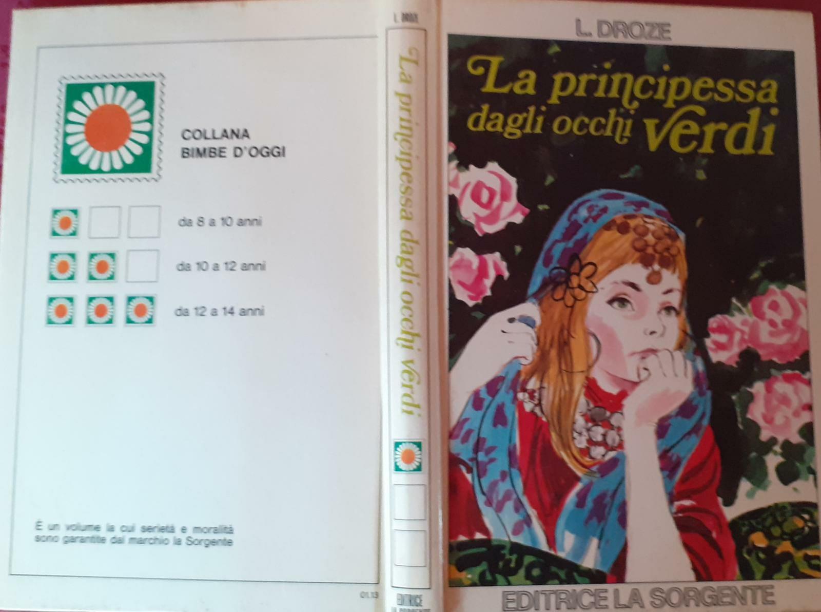 La principessa dagli occhi verdi - copertina