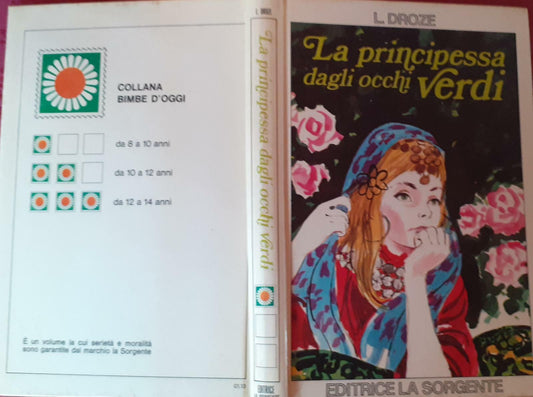 La principessa dagli occhi verdi - copertina